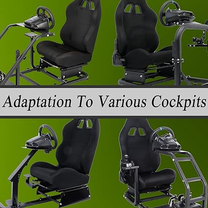 Anman Racing Simulator Game Seats Include Standard seat Double Lock Sliding Module