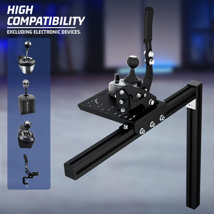 Anman Gear Shift Platform Fit for Aluminum Profile Racing Simulation Cockpit Gearshift Mount