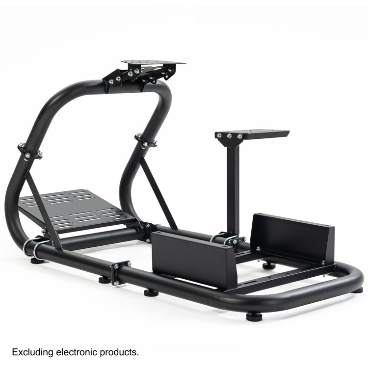 Anman Pro Adjustable Driving Racing Simulator Cockpit, Fit for Logitech G29 G920 G923/Thrustmaster T300RS/Moza R3 R5, Wheel, Pedals, Seat and Monitor Mount Not Included