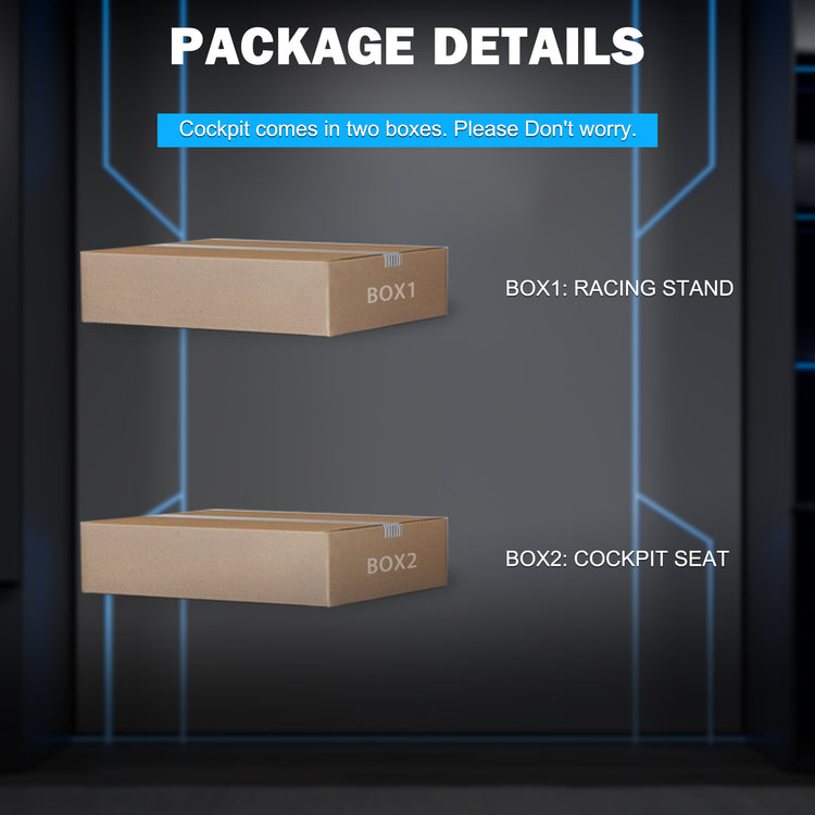 Anman Racing Simulator Cockpit with Red Seat, Compatible with Logitech G27 G29 G920 G923,For Thrustmaster T300RS,For Fanatec,Does Not Include Steering Wheel, Pedals, or Handbrake
