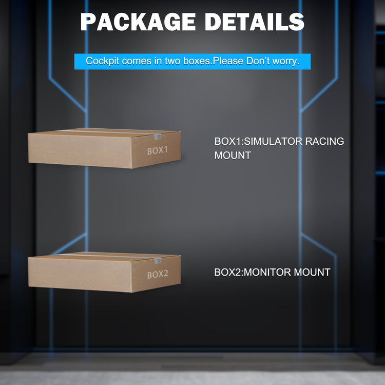 Anman Racing Simulator Cockpit Vertical Bracket with Triple Monitor Stand Fit for Logitech G29 G920 G923/for Thrustmaster T300RS CSL-DD/for Fanatec , No Steering Wheel, Pedal or Shifter