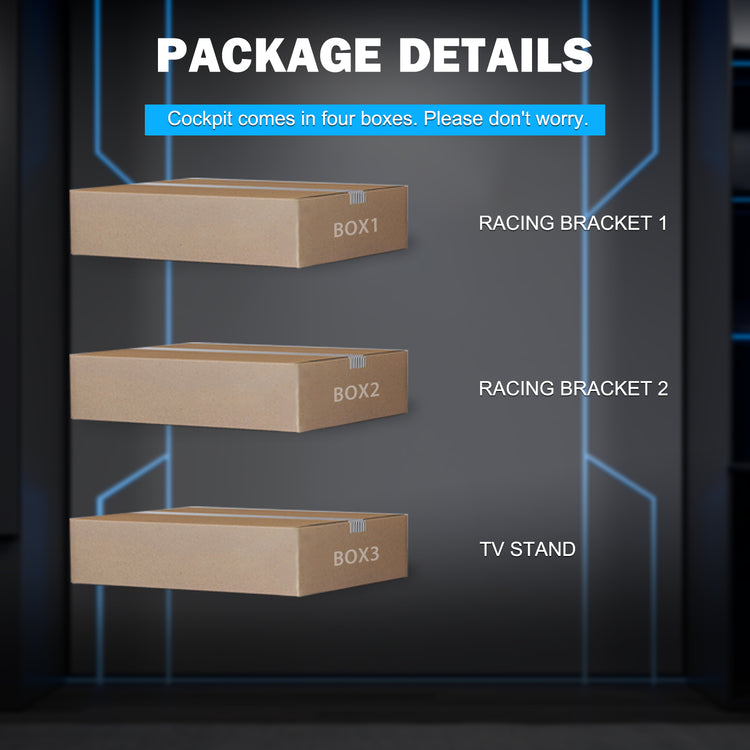 Anman 8040 Aluminum Profile Racing Sim Cockpit with Monitor Mount,F1 Trunk Simulator,Fit for Moza/Logitech/Fanatec/Thrustmaster,Professional-Grade,No TV,Seat,Steering Wheel,Handbrake,Pedals