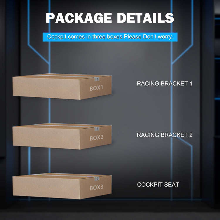 Anman 8040 Aluminum Profile Racing Sim Cockpit with Black Seat,F1 Trunk Simulator,Fit for Moza/Logitech/Fanatec/Thrustmaster,Professional-Grade,No Seat,Steering Wheel,Handbrake,Pedals