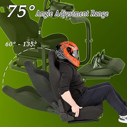 Anman Racing Simulator Game Seats Include Standard seat Double Lock Sliding Module