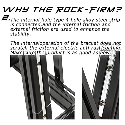 Anman  Rock-Firm Racing Simulator Cockpit Fits for Logitech G920 G29 G923/Thrustmaster T300RS T150S TX Fanatec PC PS4 Xbox One Steering Wheel Stand Without Steering Wheel Shifter and Pedal