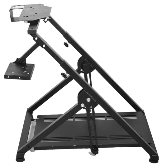 Anman Foldable Racing Wheel Stand,Adjustable Steering Wheel Stand Support Logitech G29 G25 G27 G920 Xbox PC Racing Simulator Cockpit, Wheel & Pedal Not Included