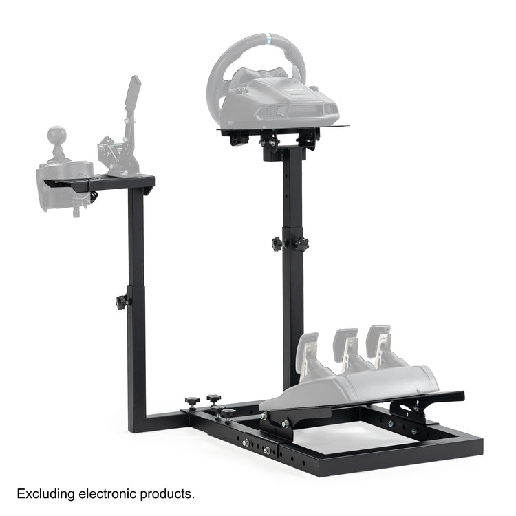 Amman Racing Simulator Mount, Compatible with Logitech/Thrustmaster/Fanatec G29, G920, G923, G27, T150, T248, T300RS, and TMX Series,Features Infinite Adjustment,Steering Wheel, Pedals, and Handbrake Sold Separately